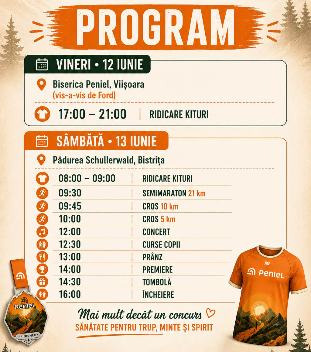 Program Peniel Trail Run 2026