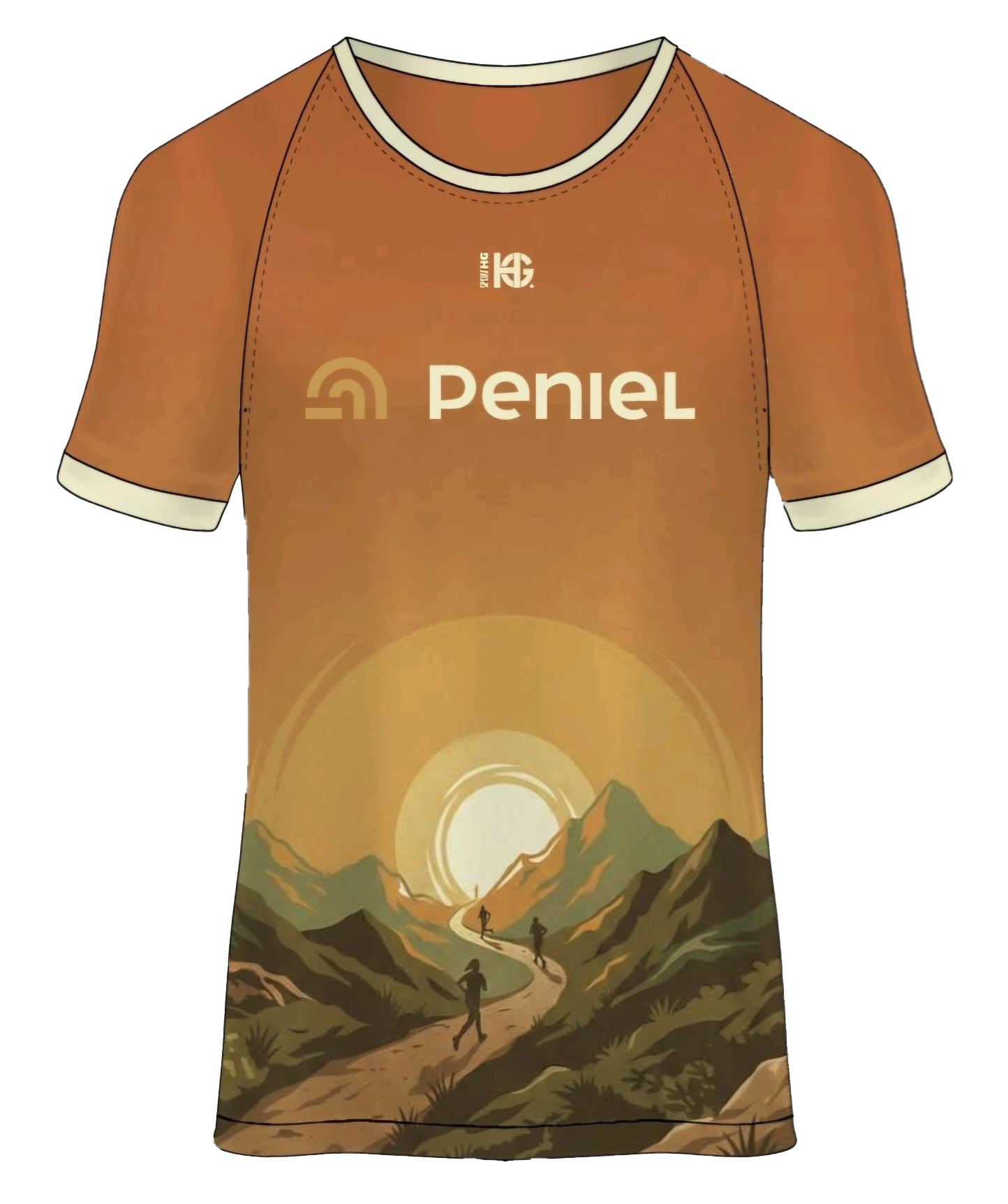 Tricou Peniel Trail Run – față